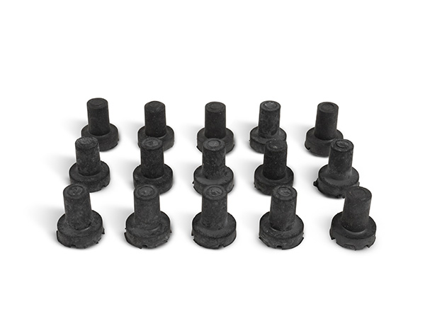 Poly-Riser Rubber Foot 15-Pack